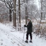 Barry skiing