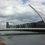 Peace bridge in Dublin